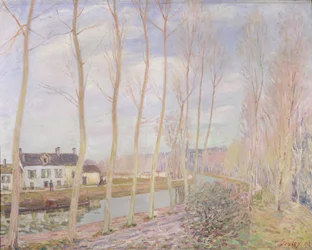 A Loing-csatorna, 1892